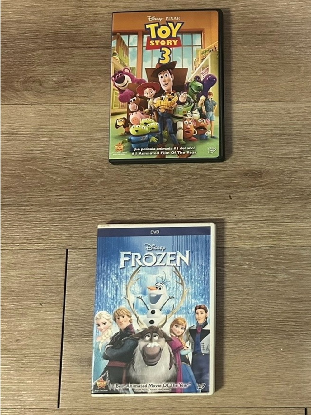 Toy Story 3 and Frozen DVD